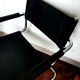 Cantilever design armchair in tubular steel 1970