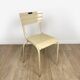 School infirmary chair painted metal 50s