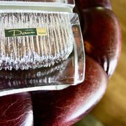 Vintage crystal lamp for the daum house in nancy 1960