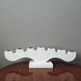 Danish wooden candle holder vintage candlestick contemporary Scandinavian design