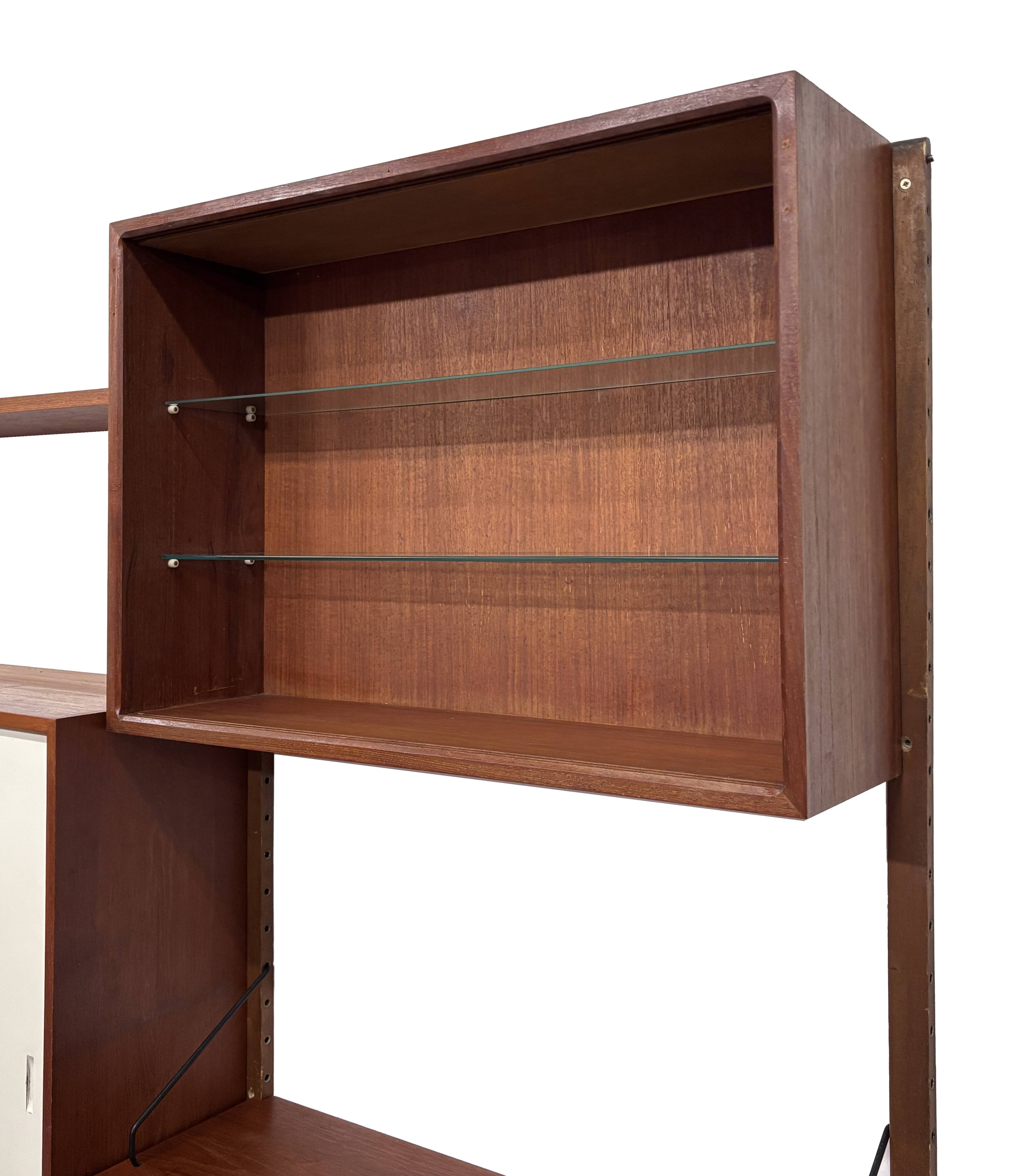 Vintage Poul Cadovius Royal System wall system wall unit