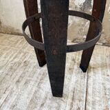 Paire de tabourets corde