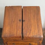Small wooden storage unit