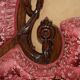 Victorian mahogany carved librarian's canapé with lions.