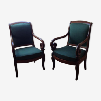 Pair of armchairs