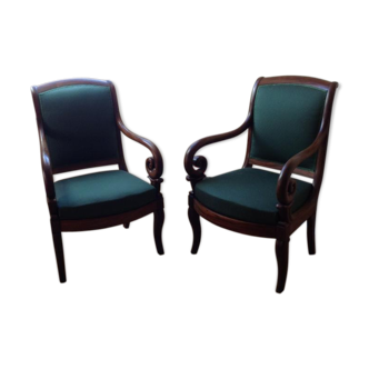 Pair of armchairs