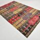 172x264Cm Cinnamon Red Kilim Rug, Large Area Rug, Turkish Bohem Rug,