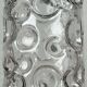 Mid-Century Modern Space Age Bubble Glass Vase by Wilhelm Braun-Feldweg for Hirschberg, Germany, 1960s