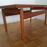 Danish base table, year 1960. Made in Denmark