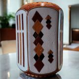 Hexagonal Vase - Art Deco - Keralouve
