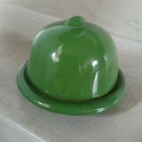 2 mini ceramic butter dishes