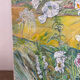 List of tigridias and hollyhocks, signed Maurice Bouillot 1972