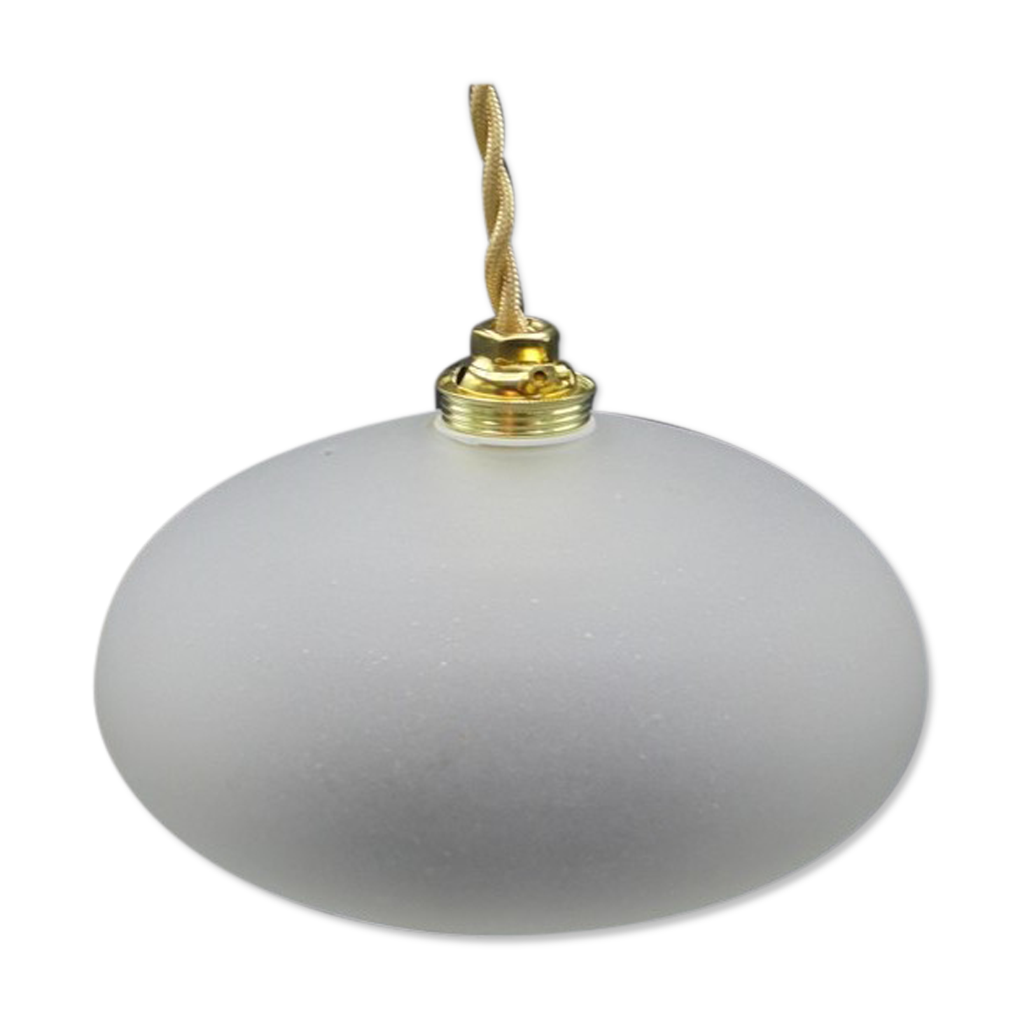 Suspension en verre dépoli