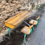 Double school desk