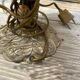 Bronze and brass art deco Charleston lamp
