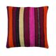 Vintage turkish kilim cushion cover , 40 x 40 cm