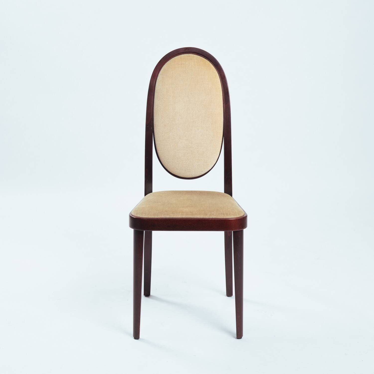 Thonet High Back Velvet Chairs No. 567 by Otto Prutscher