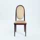 Thonet High Back Velvet Chairs No. 567 by Otto Prutscher