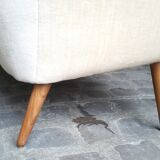 Swedish sofa Scandinavian restored 50 years