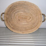 Rattan tray