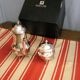 Ercuis goldsmithing, silver coffee and sugar set