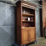 Antique Tambour Cabinet | Rolling Shutter Cupboard | Classic Filing Cabinet