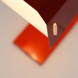 Red Table Lamp by Josef Hurka for Lidokov, 1970s