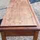 Table de metier drapier pin 5 tiroirs