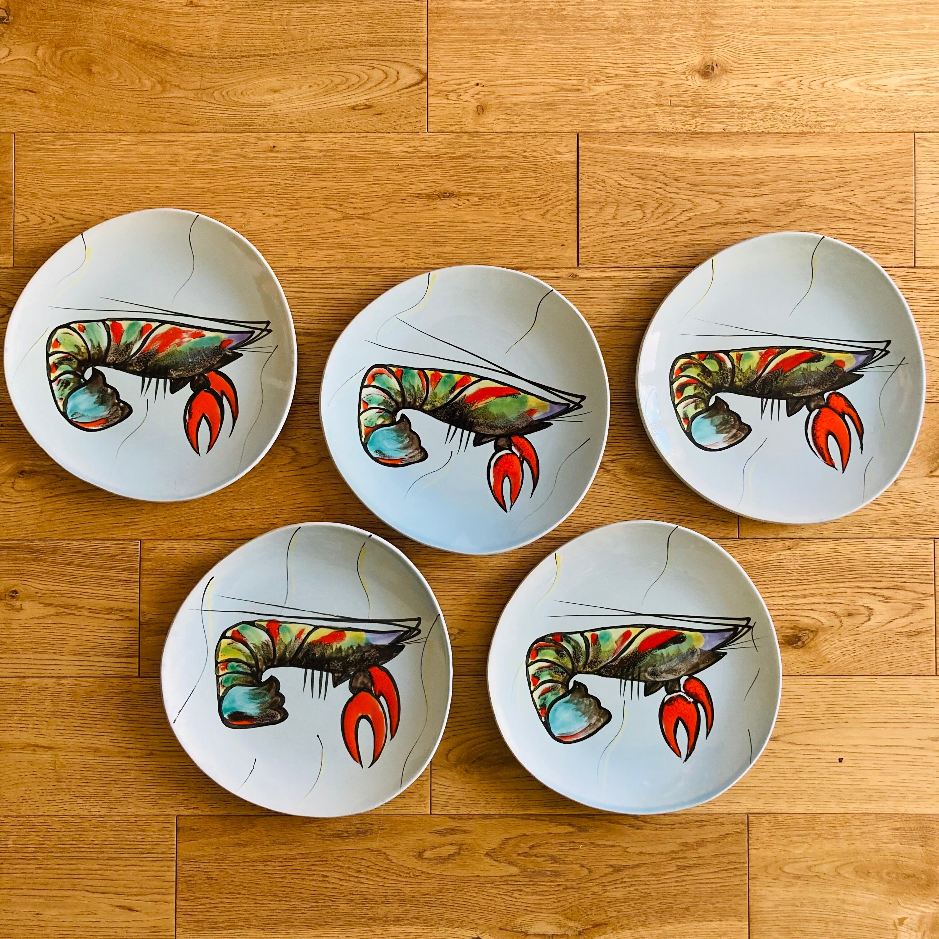 5 plates lobster mbfa pornic