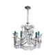 Nickel bronze chandelier