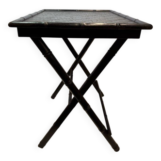 Table pliante Bambou noire