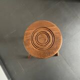 Vintage tripod high stool
