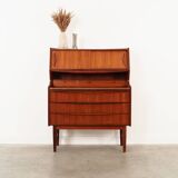 Teak secretary, Danish design, 1970s, production: Denmark