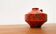 UFO vase in Fat Lava pottery, German brutalist from the mid-century, 1960s.