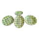 Moulin des Loups Orchies serving dishes, "Nappe" model, Green (set of 9)