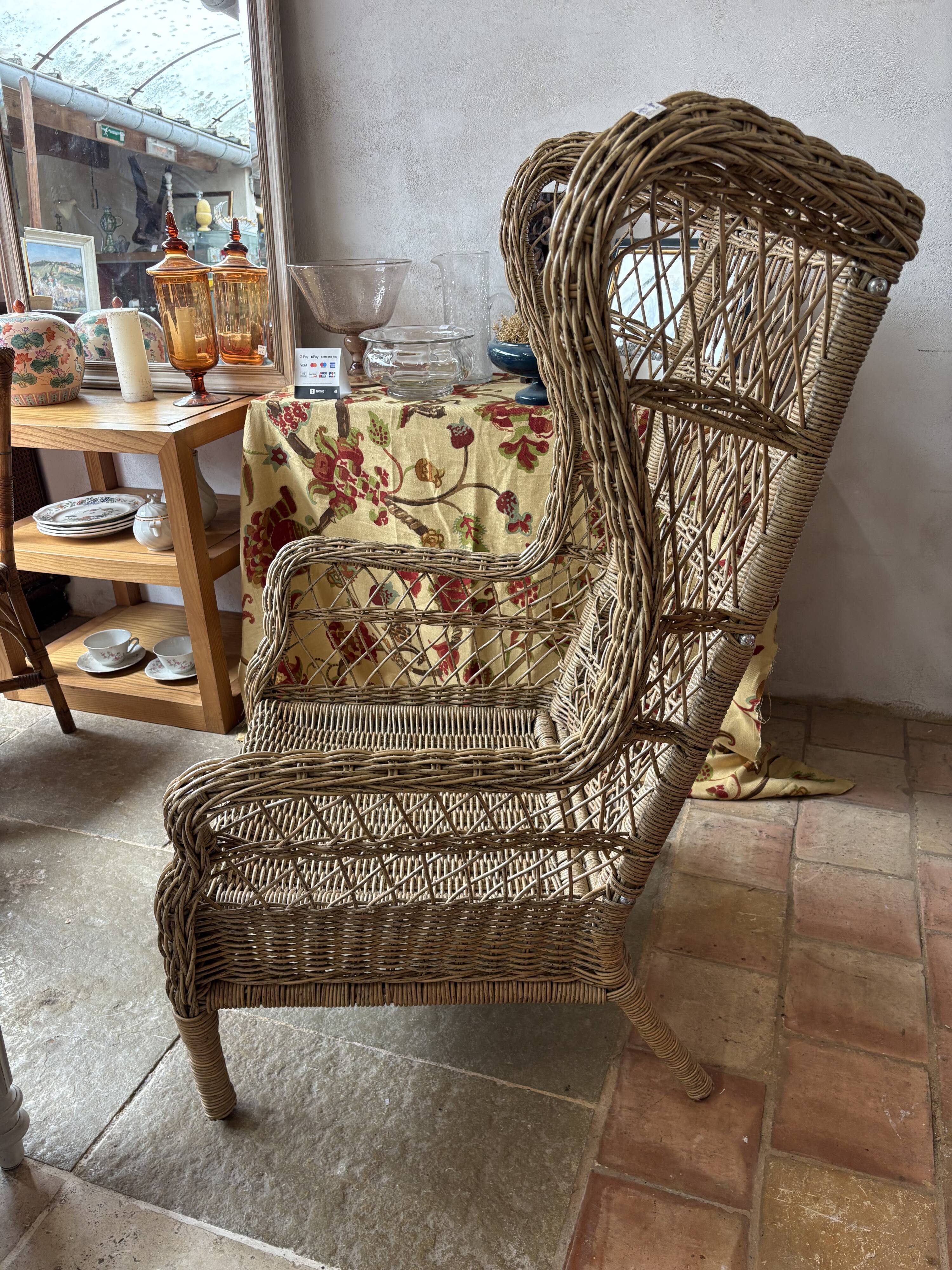 Fauteuil en rotin