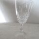 Six verres en cristal