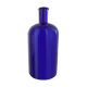 Flacon de pharmacie en verre bleu