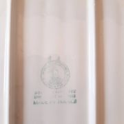 Asparagus service in green earthenware Moulin des Loups Orchies