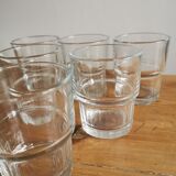 Service de 6 verres empilables