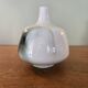 Ceramic spinning top vase signed Pierre Devie 1977