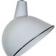 Industrial Grey Enamel Factory Pendant Lamp, 1960s