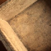 Wooden box storage furniture Germain