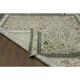 1970s Vintage Turkish Oushak Handmade Wool Cotton Cream Area Rug 165x206