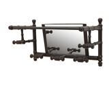 Turn of the century ebonised coat hooks