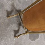 Psyche mirror in vintage gilded bronze