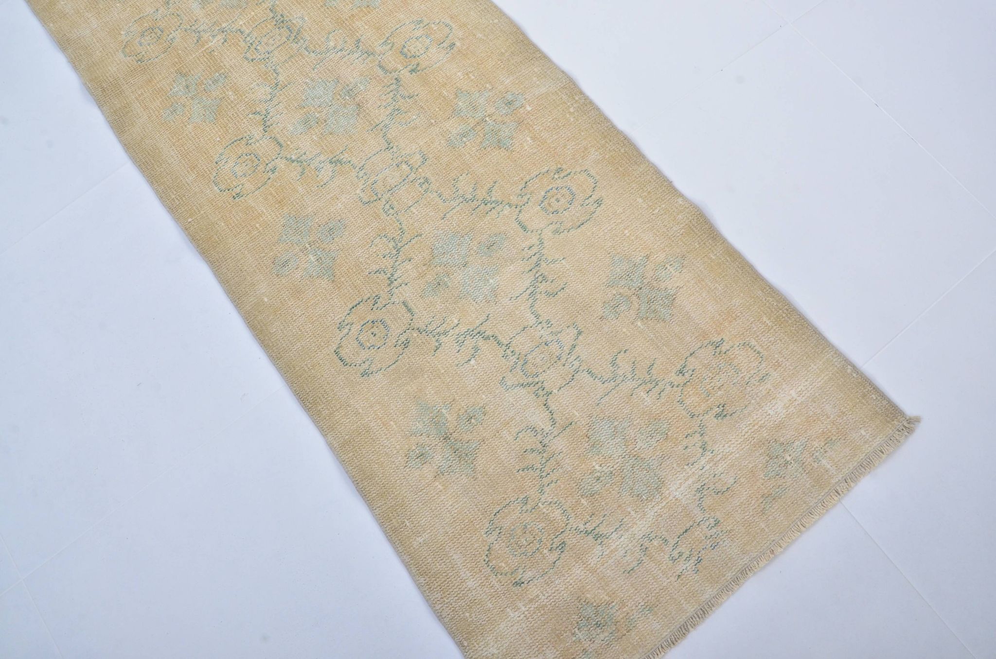 Oushak Vintage Runner Rug sku 3419