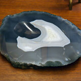 XXL crystallized agate ashtray