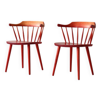Chaises scandinaves Yngve Ekström