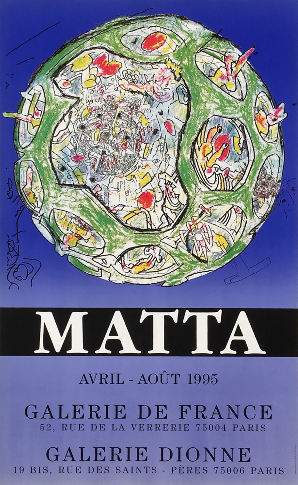 Roberto Matta displays 1995